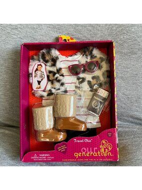 Our Generation Travel Chic Doll Clothes & Accessories Set For 18" Dolls - Stylis